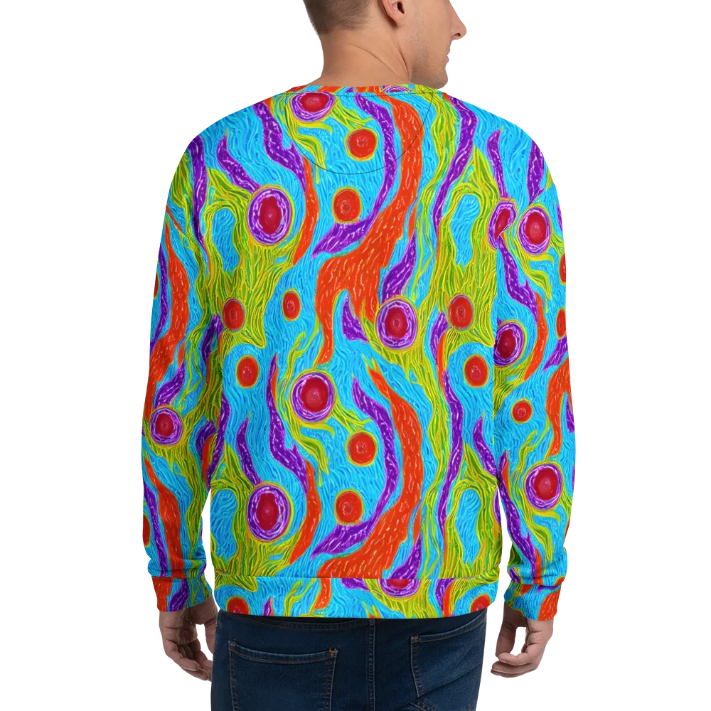 Chromatic Harvest on Sweatshirt — Back