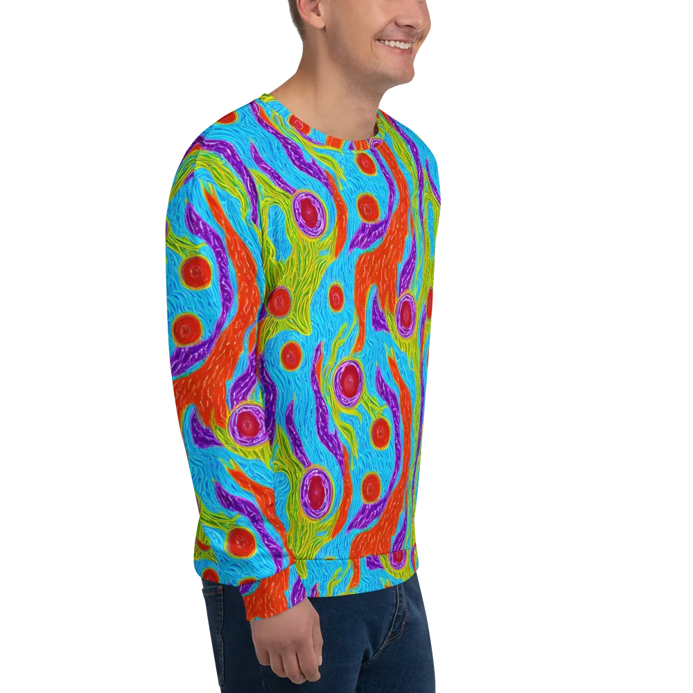 Chromatic Harvest on Sweatshirt — Right Front