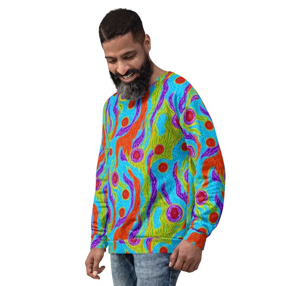 Chromatic Harvest on Sweatshirt — Left Front