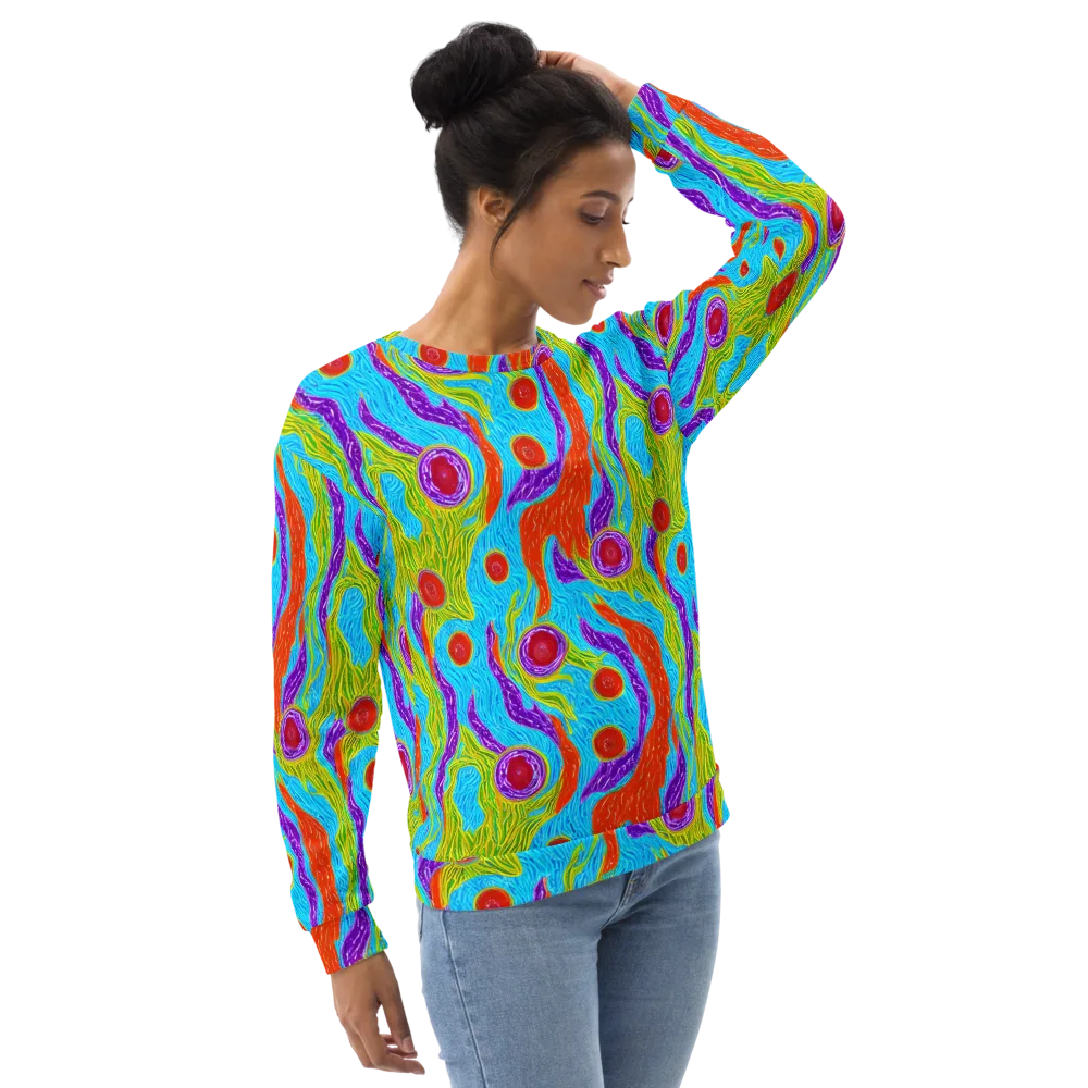 Chromatic Harvest on Sweatshirt — Right Front