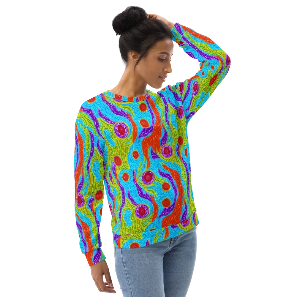Chromatic Harvest on Sweatshirt — Right Front