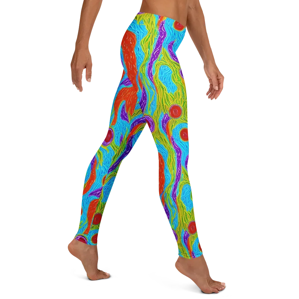 Chromatic Harvest on Leggings — Right