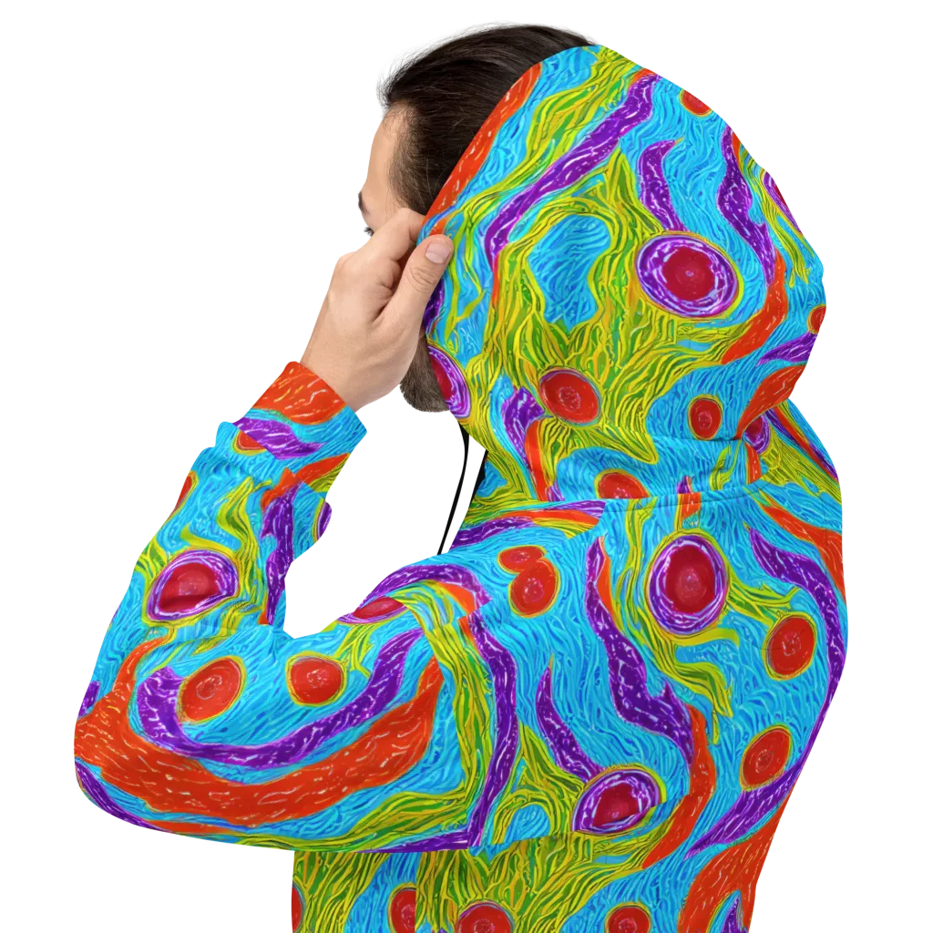 Chromatic Harvest on Hoodie — Back