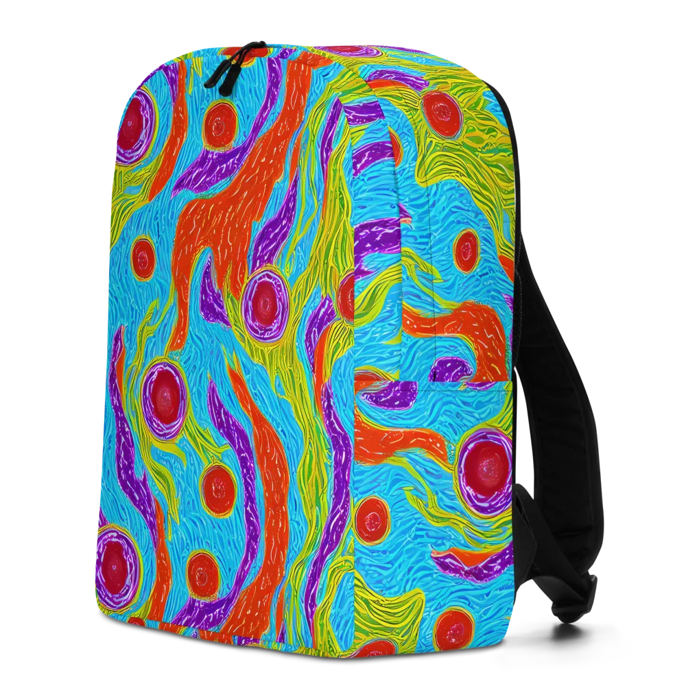 Chromatic Harvest on Minimalist Backpack — Left