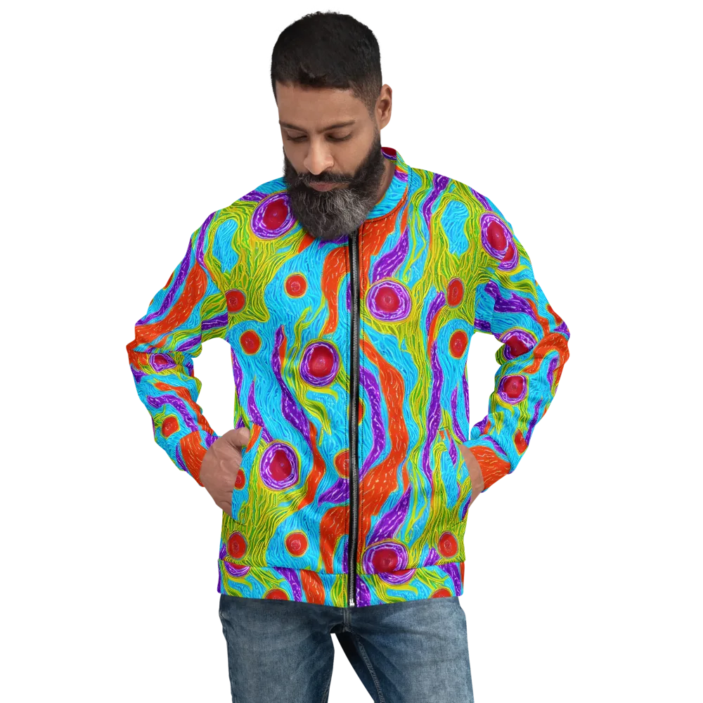 Chromatic Harvest on Bomber Jacket — Front