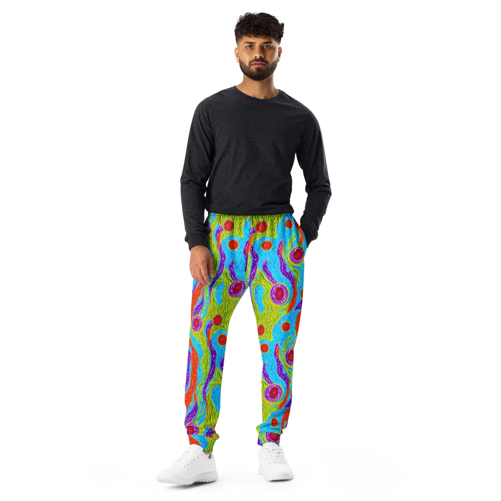 Chromatic Harvest on Men's Joggers — Front