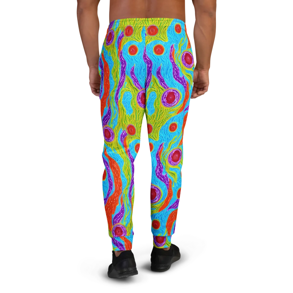 Chromatic Harvest on Men's Joggers — Back