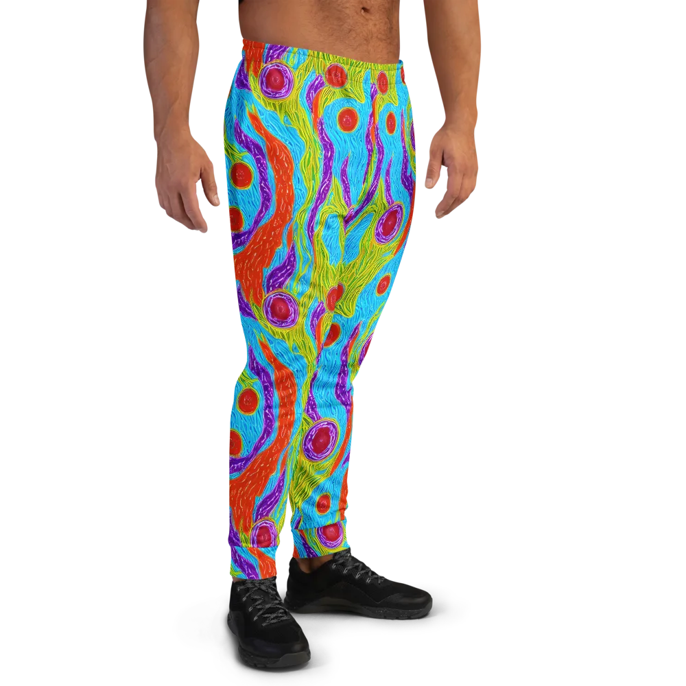 Chromatic Harvest on Men's Joggers — Right