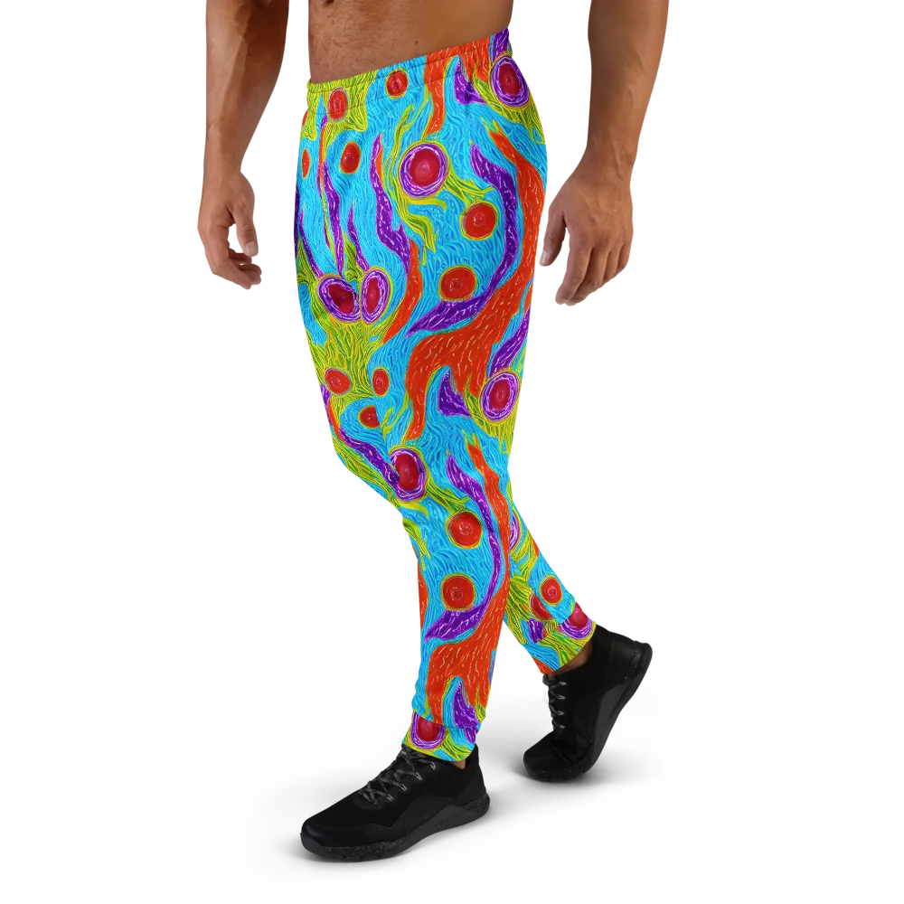 Chromatic Harvest on Men's Joggers — Left