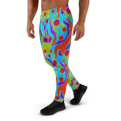 Chromatic Harvest on a Men's Joggers