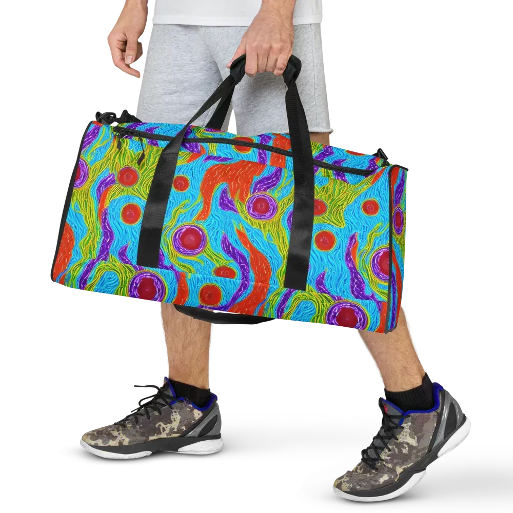 Chromatic Harvest on Duffle Bag — Front