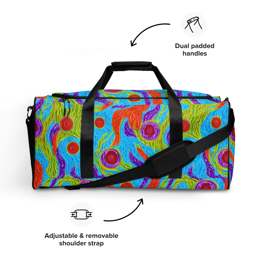 Chromatic Harvest on Duffle Bag — Front