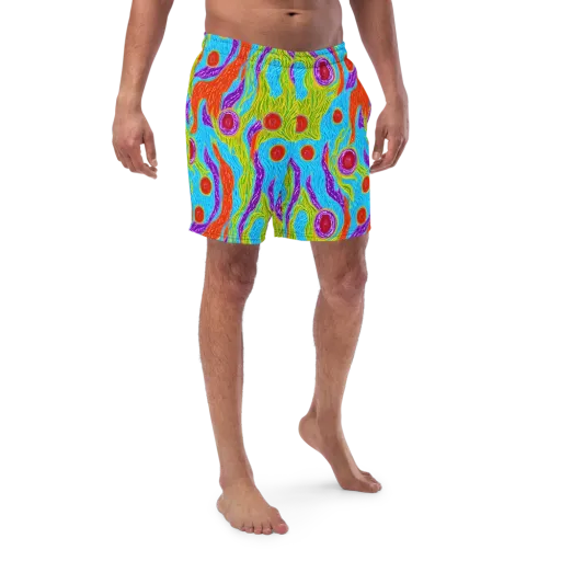 Chromatic Harvest on a Swim Trunks