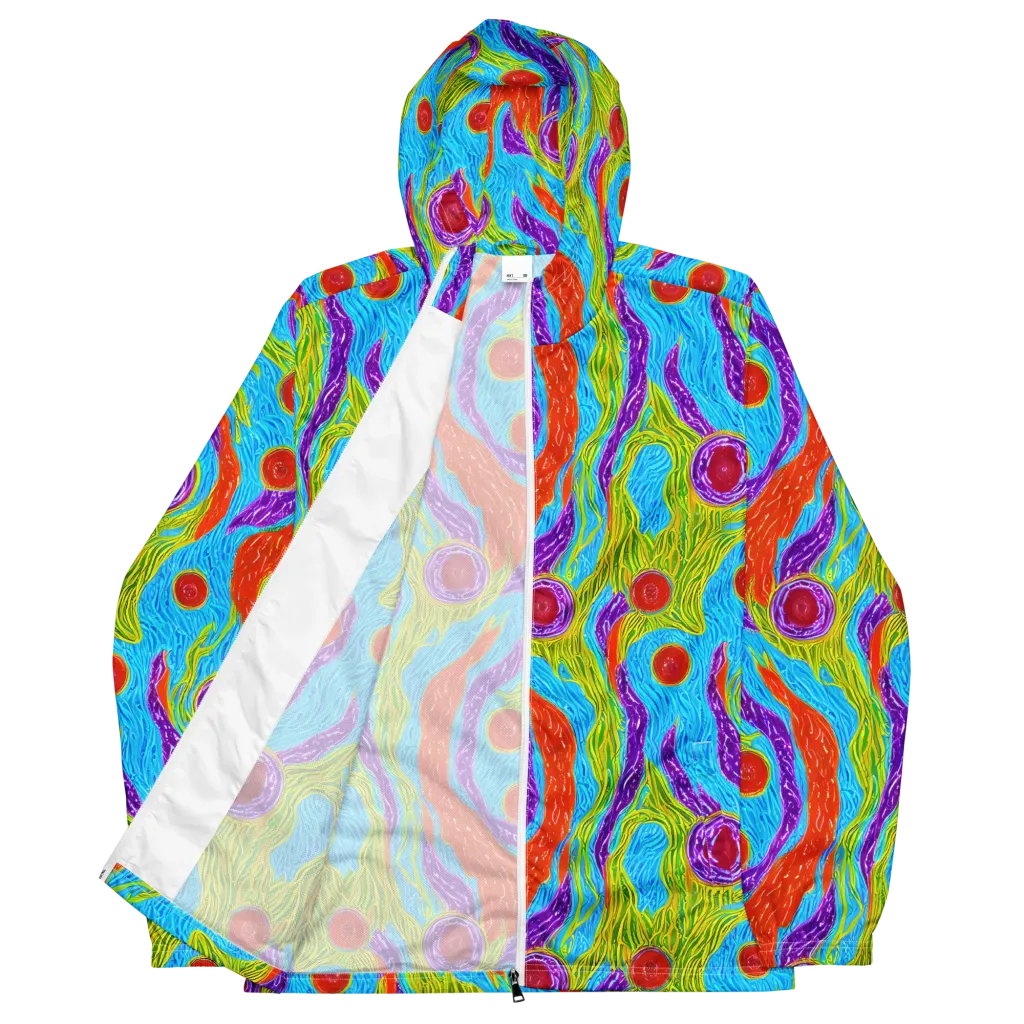 Chromatic Harvest on Men's Windbreaker — Front