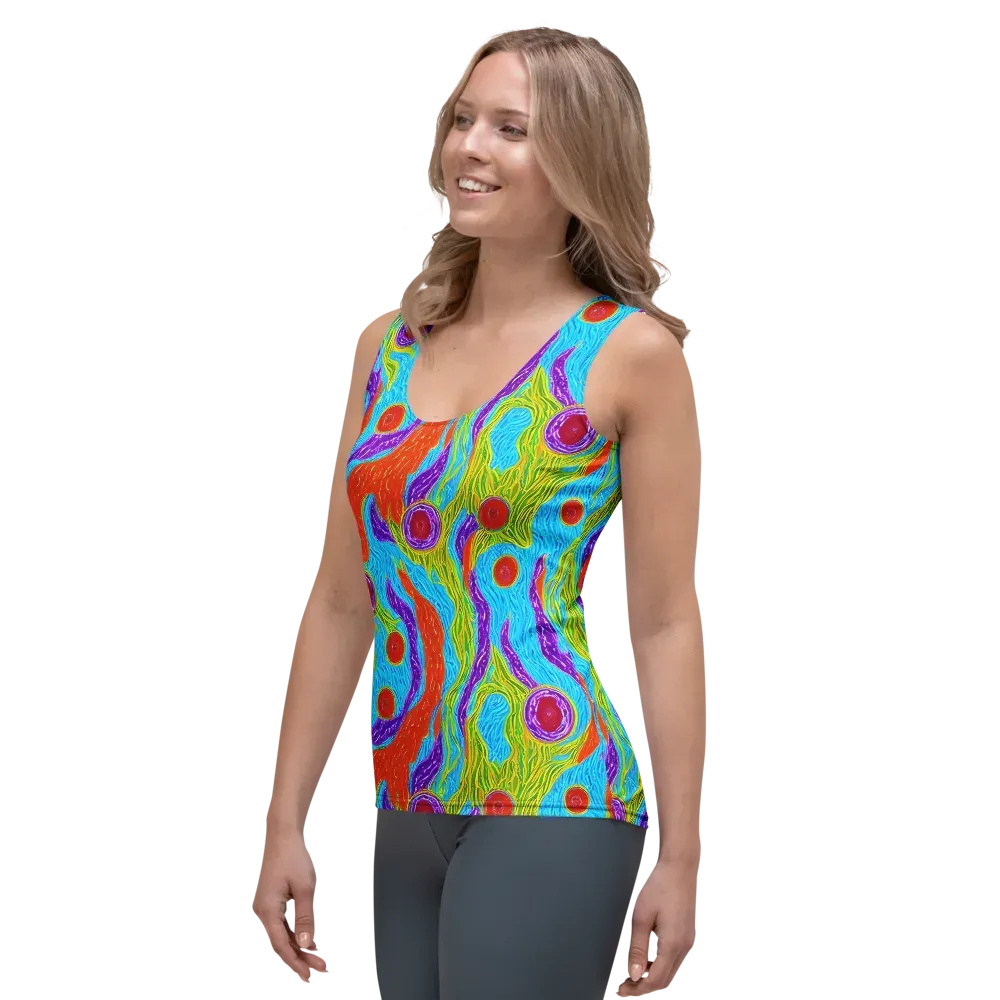 Chromatic Harvest on Women's Tank Top — Left Front
