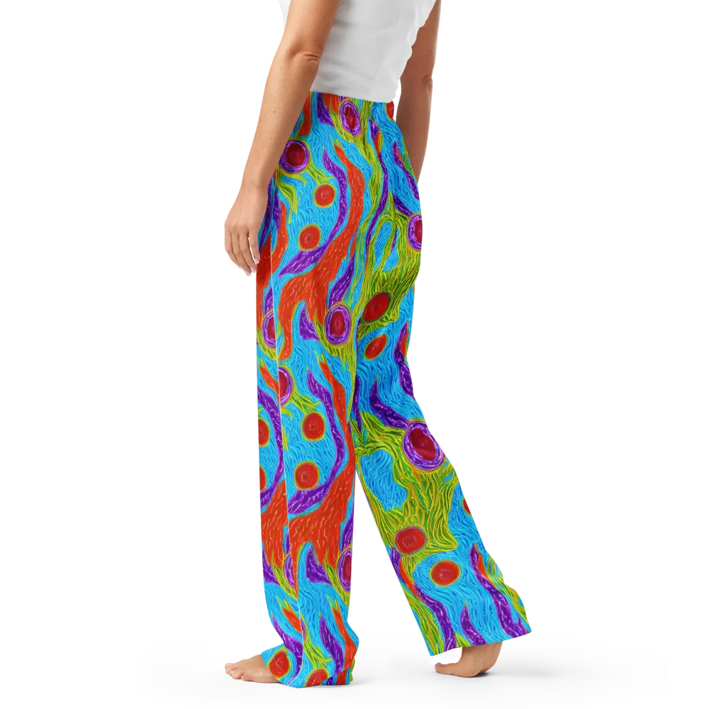Chromatic Harvest on Women's Pajama Pants — Left
