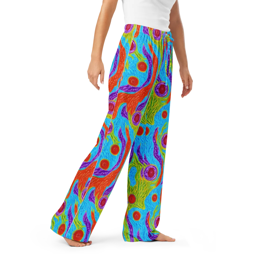 Chromatic Harvest on Women's Pajama Pants — Right Front