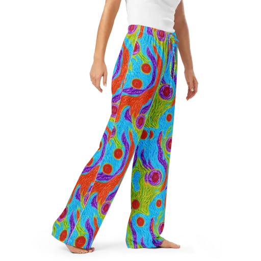 Chromatic Harvest on a Women's Pajama Pants
