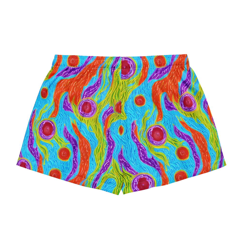 Chromatic Harvest on Women's Pajama Shorts — Back