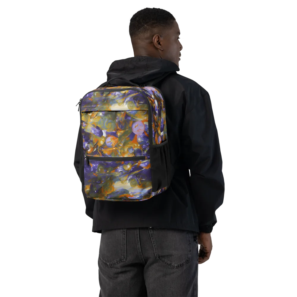 Electric Alchemy on Utility Backpack — Back