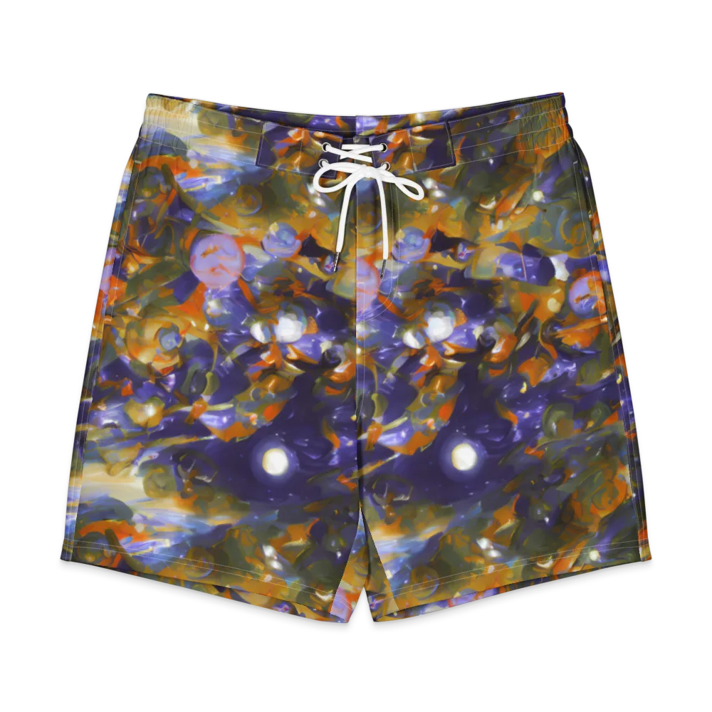Electric Alchemy on Men's Board Shorts — Front