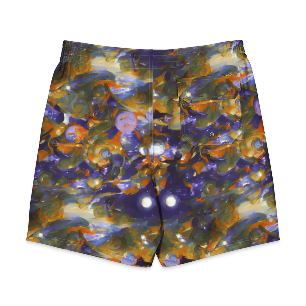 Electric Alchemy on Men's Board Shorts — Back