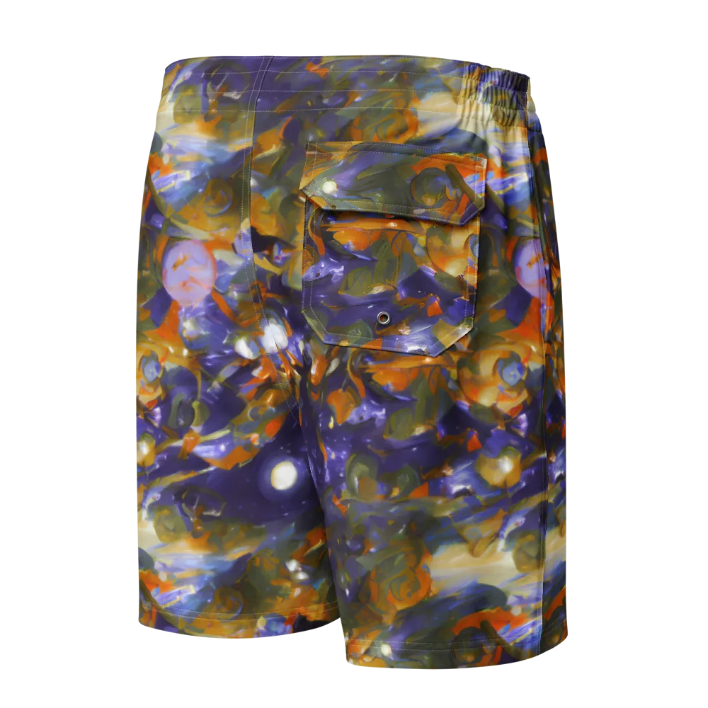 Electric Alchemy on Men's Board Shorts — Back