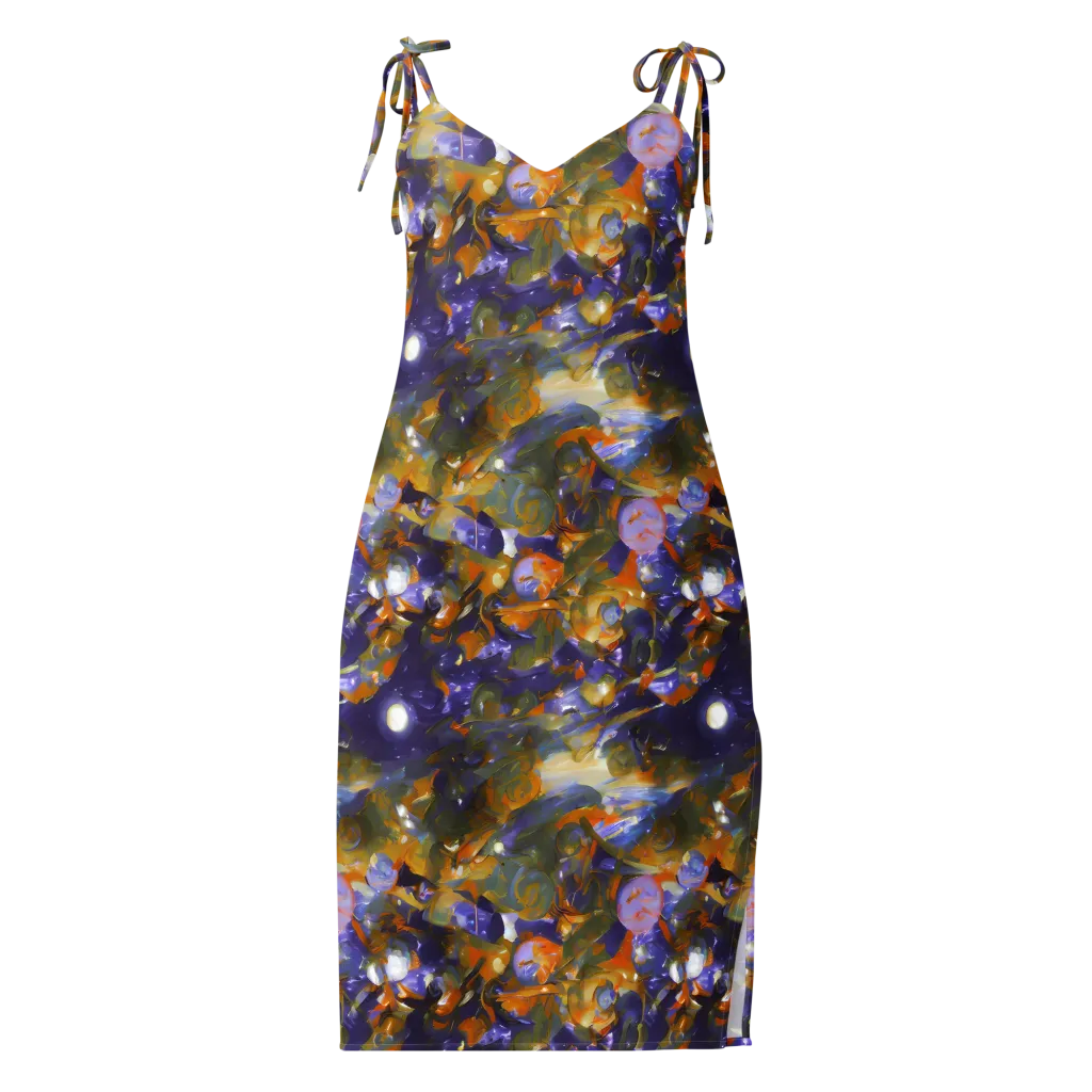 Electric Alchemy on Slip Dress — Front