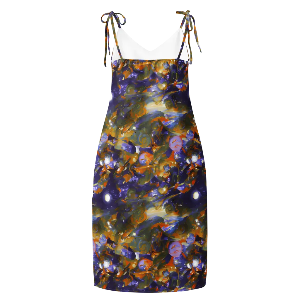 Electric Alchemy on Slip Dress — Back