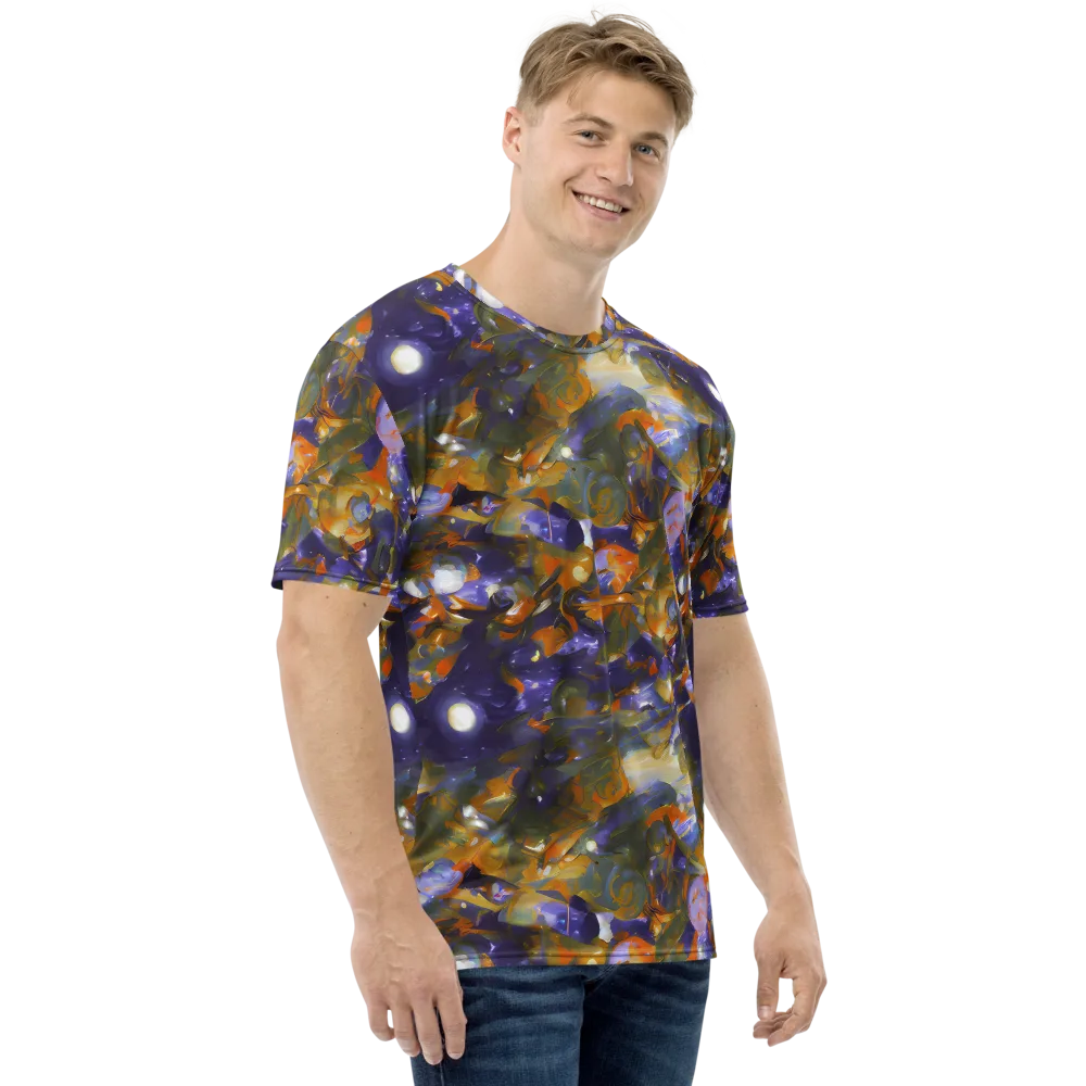 Electric Alchemy on Men's Crew Neck T-Shirt — Right