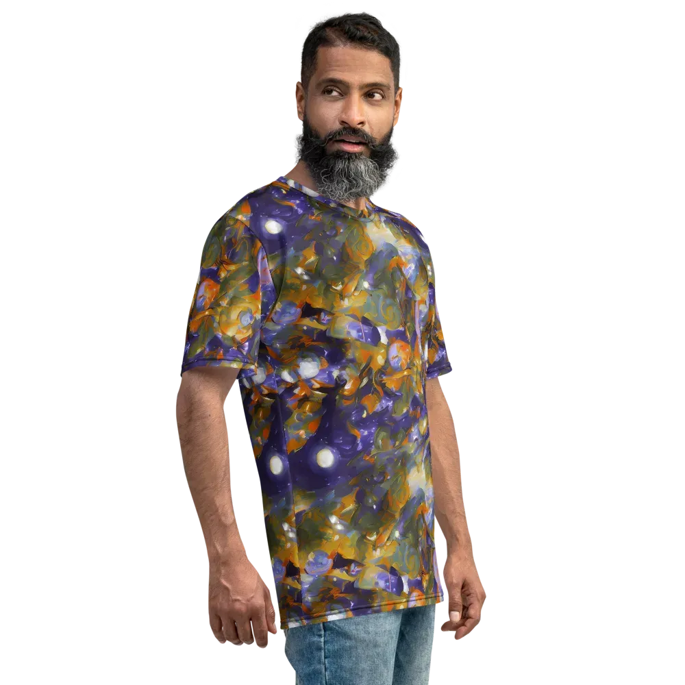 Electric Alchemy on Men's Crew Neck T-Shirt — Right