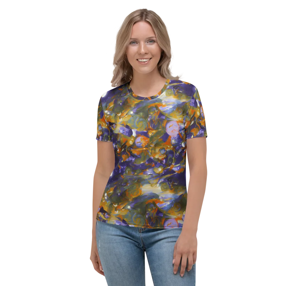 Electric Alchemy on Women's Crew Neck T-Shirt — Front