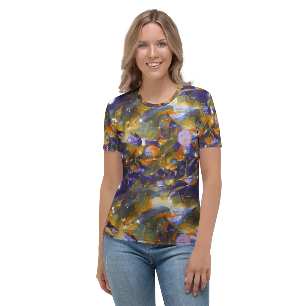 Electric Alchemy on Women's Crew Neck T-Shirt — Front