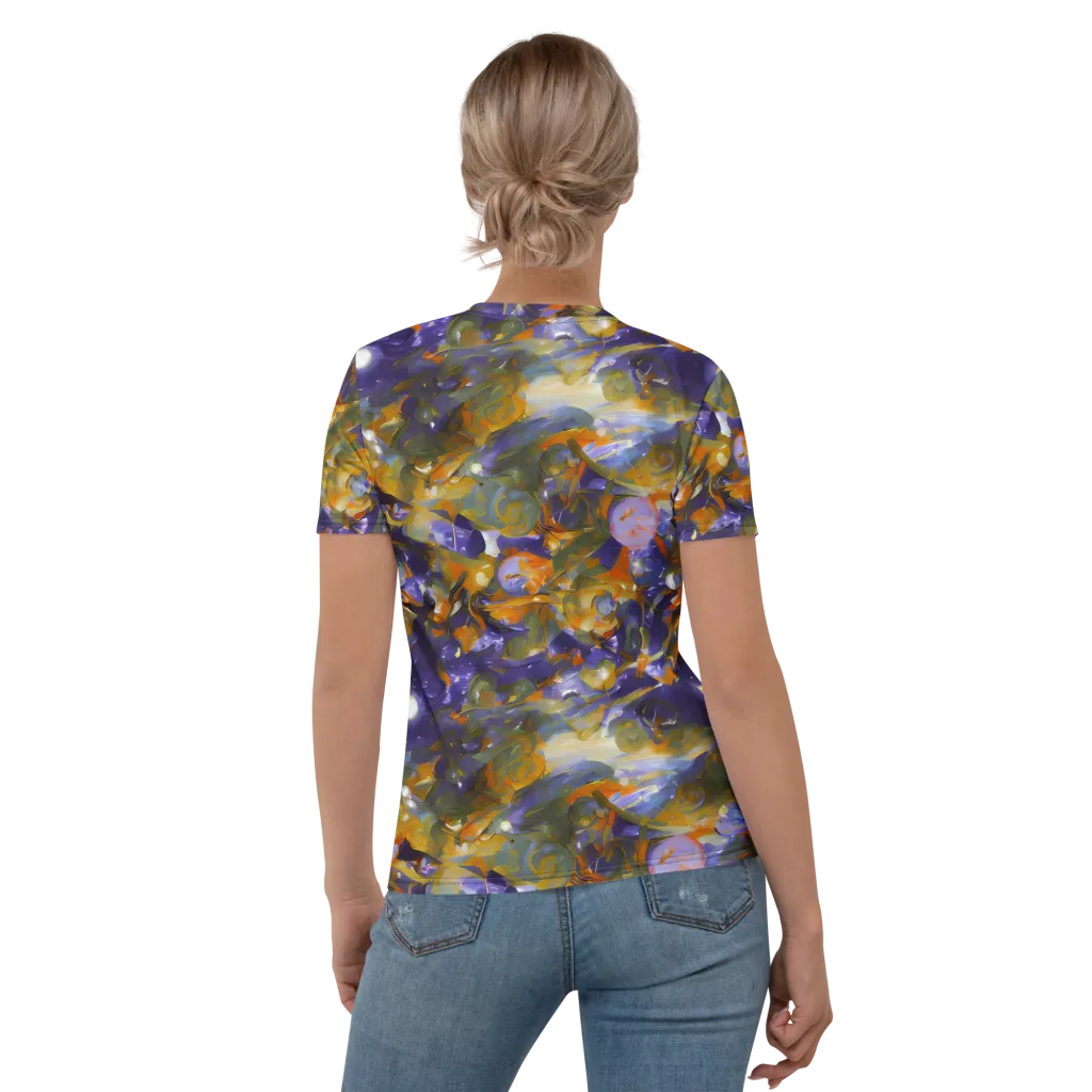Electric Alchemy on Women's Crew Neck T-Shirt — Back