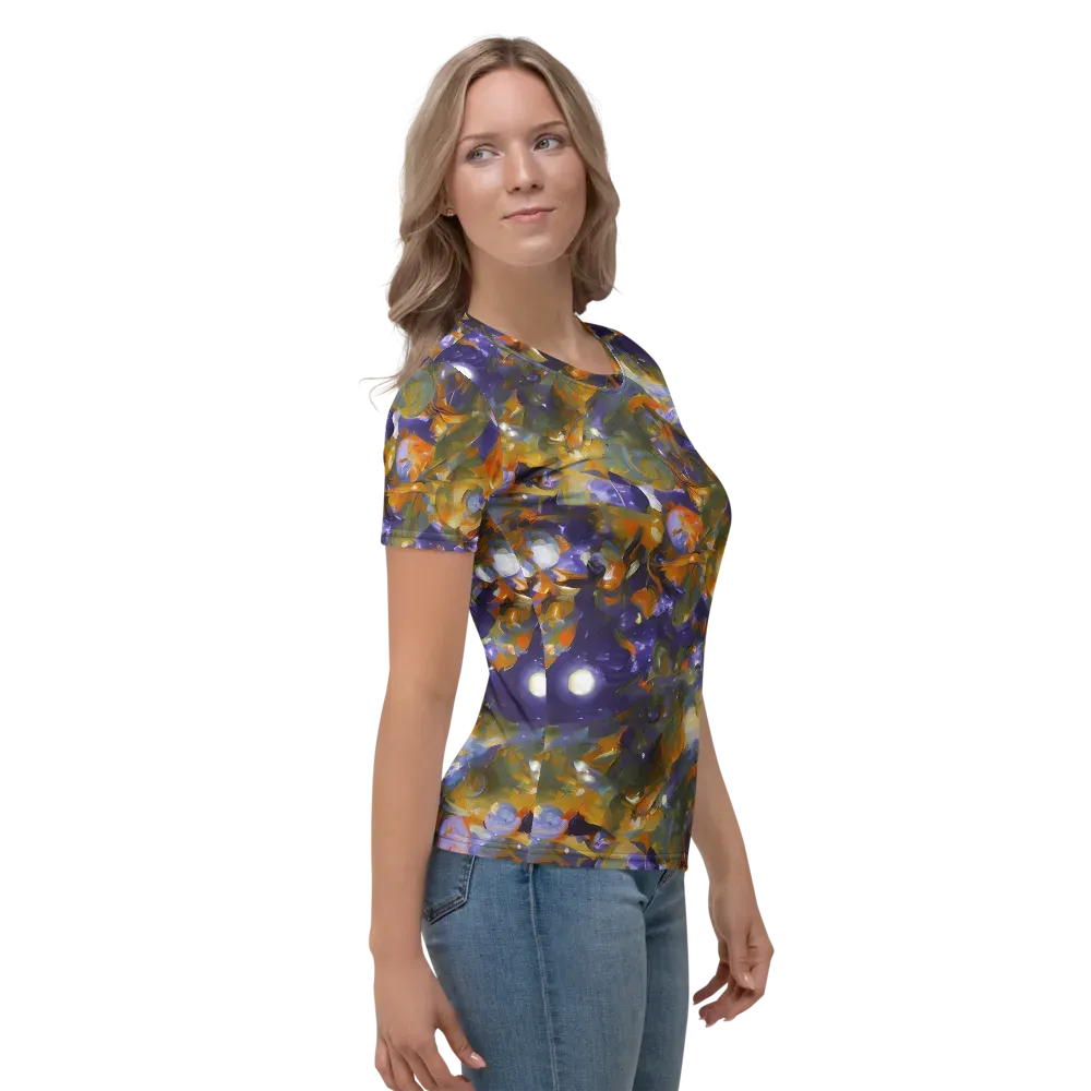 Electric Alchemy on Women's Crew Neck T-Shirt — Right