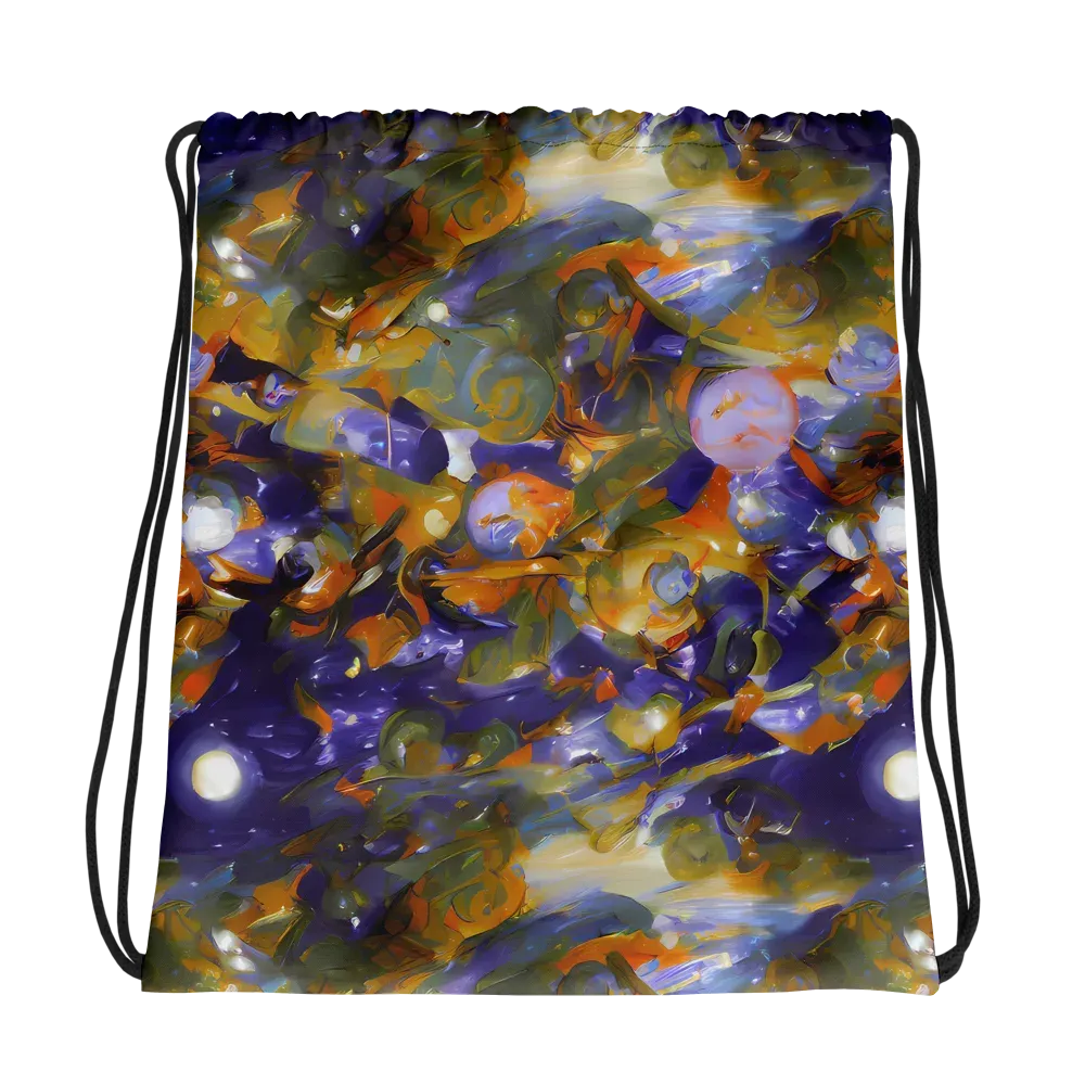 Electric Alchemy on Drawstring Bag — Photo
