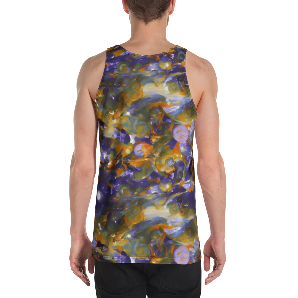 Electric Alchemy on Men's Tank Top — Back