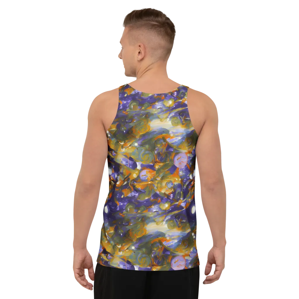 Electric Alchemy on Men's Tank Top — Back