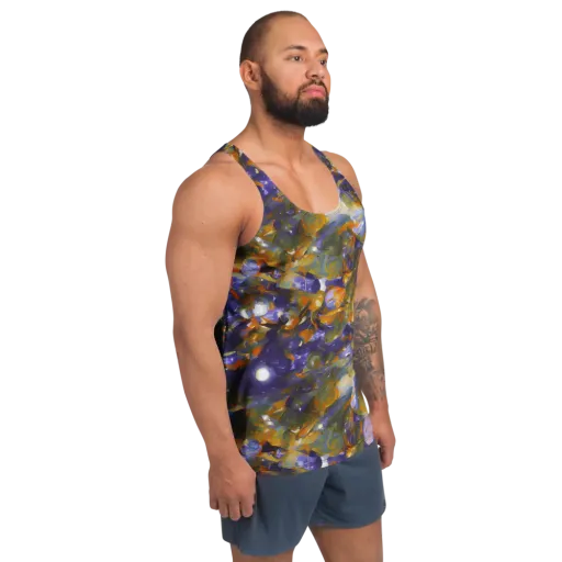 Electric Alchemy on a Men's Tank Top