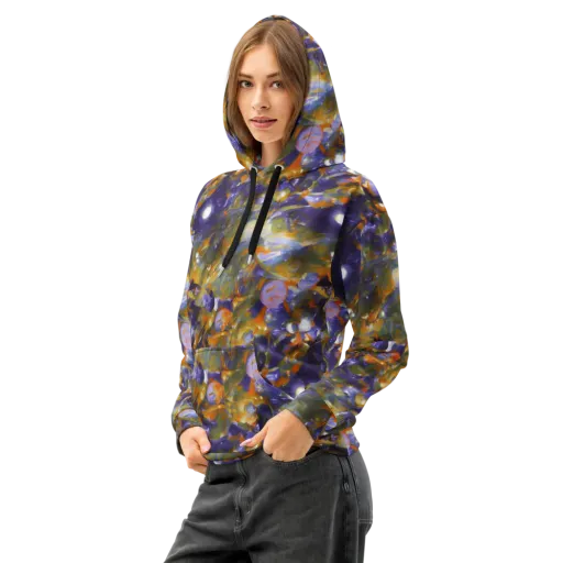 Electric Alchemy on a Cotton Hoodie