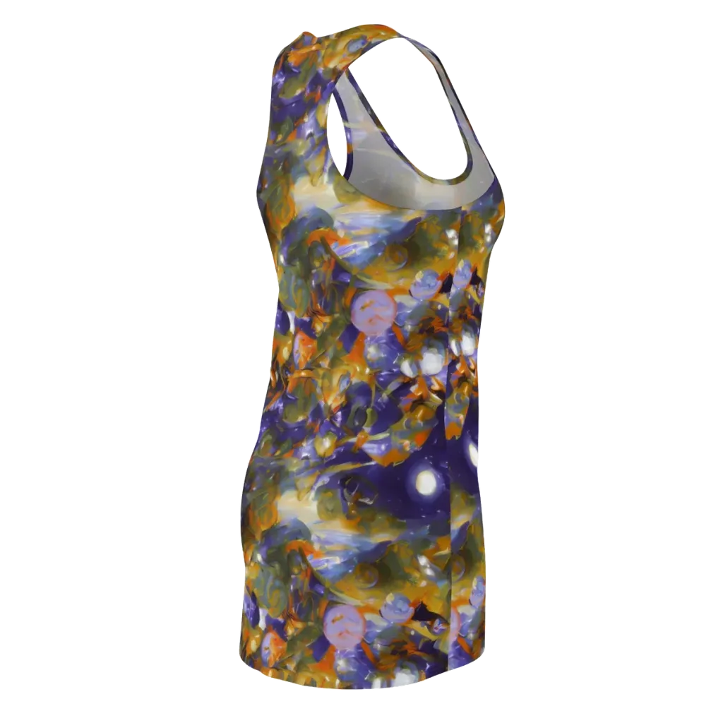 Electric Alchemy on Racerback Dress — Back Side