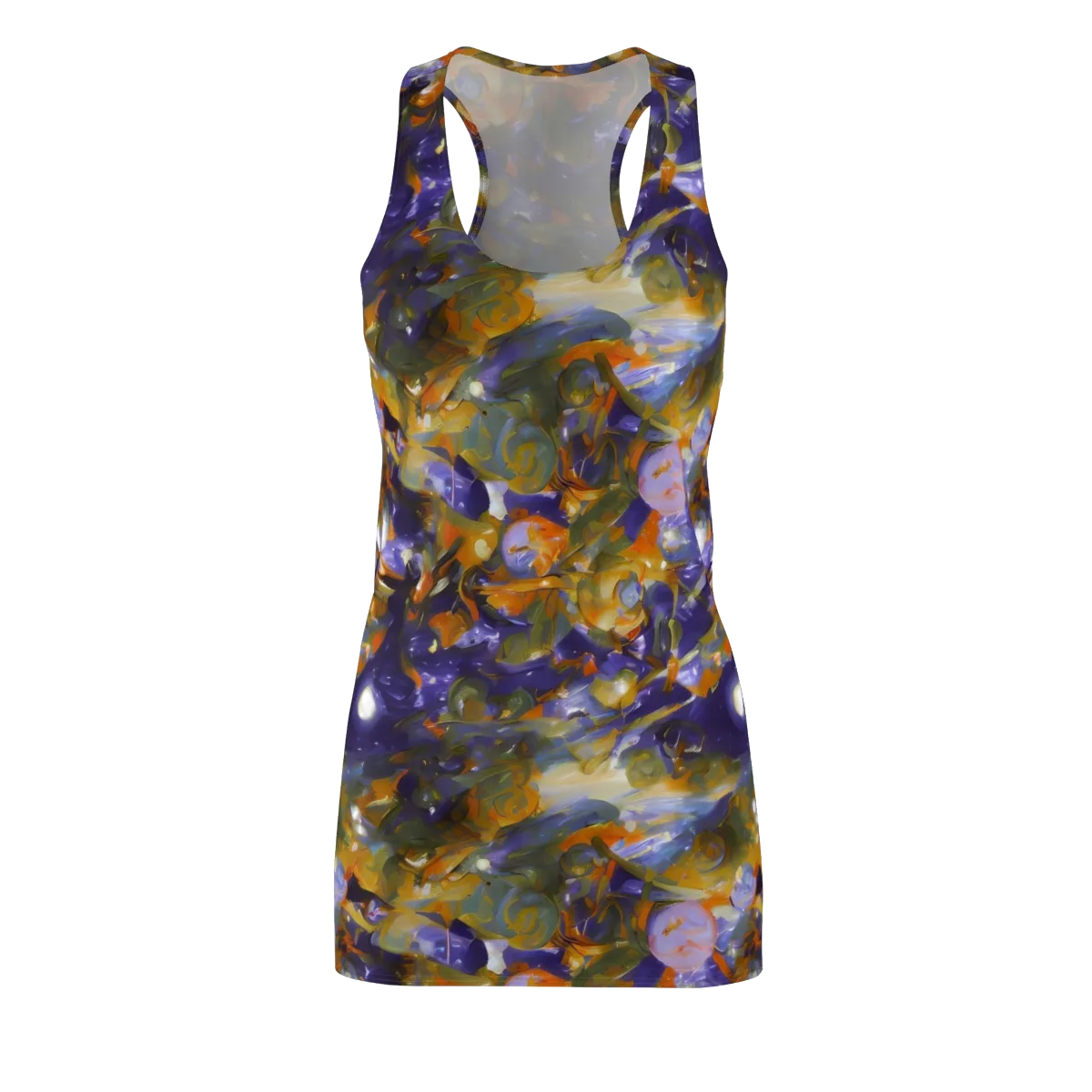 Electric Alchemy on Racerback Dress — Front