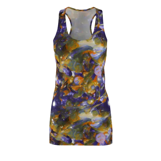 Electric Alchemy on a Racerback Dress