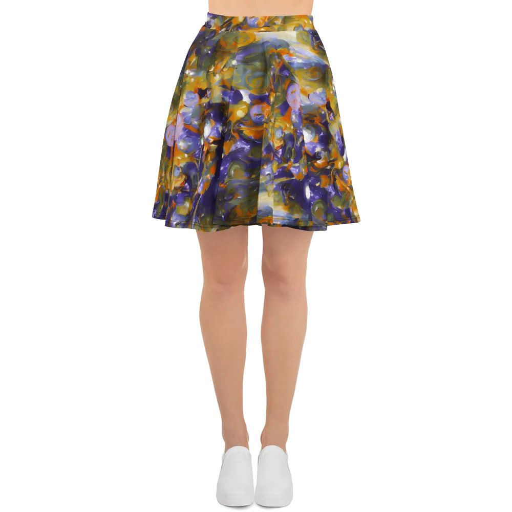 Electric Alchemy on Skater Skirt — Front