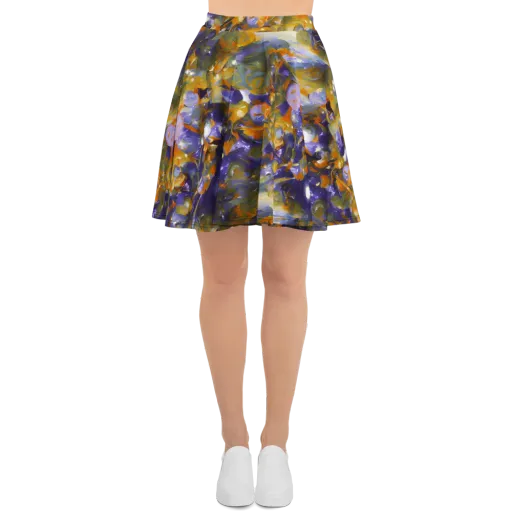 Electric Alchemy on a Skater Skirt