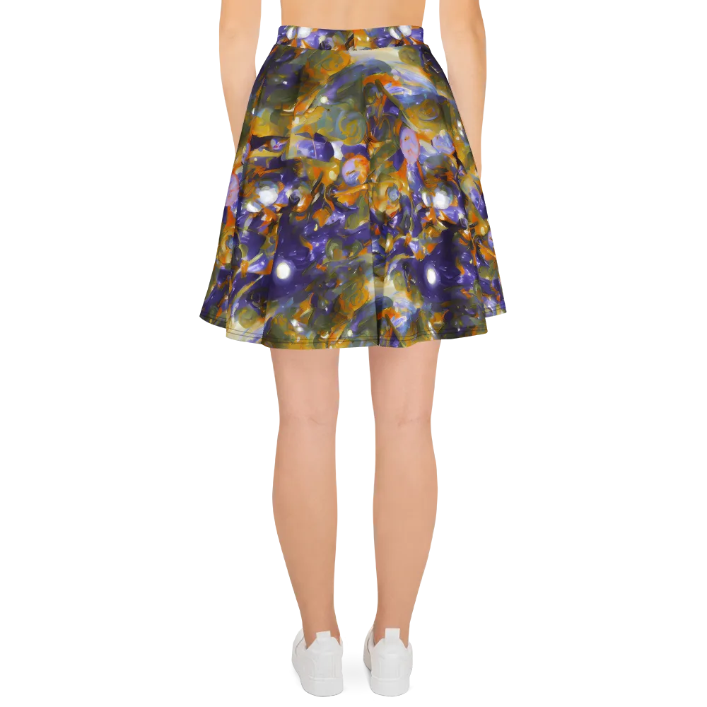Electric Alchemy on Skater Skirt — Back