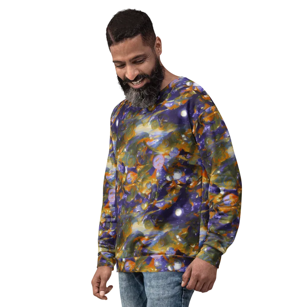 Electric Alchemy on Sweatshirt — Left Front