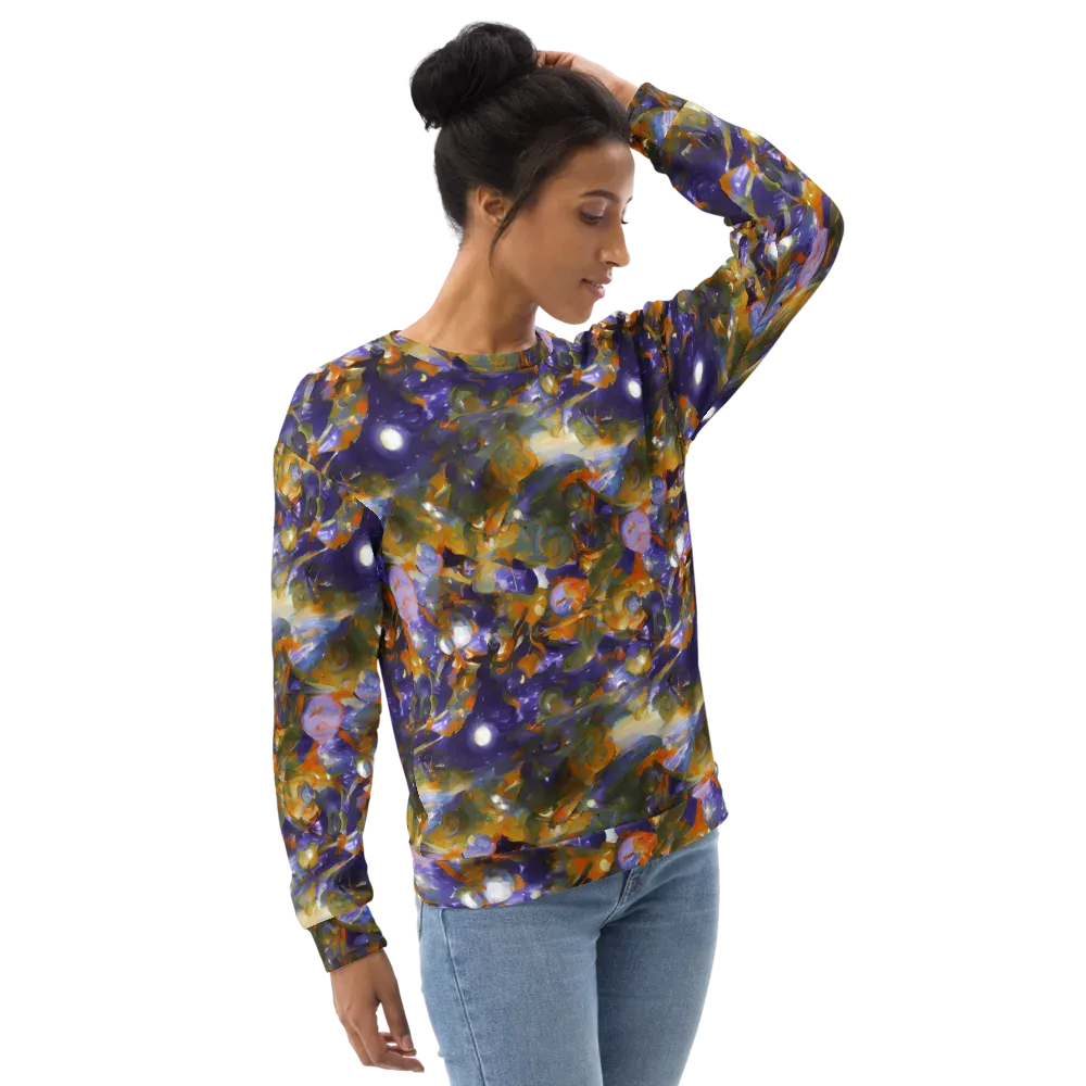 Electric Alchemy on Sweatshirt — Right Front