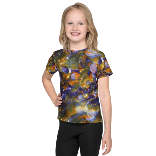 Electric Alchemy on a Kids Crew Neck T-Shirt