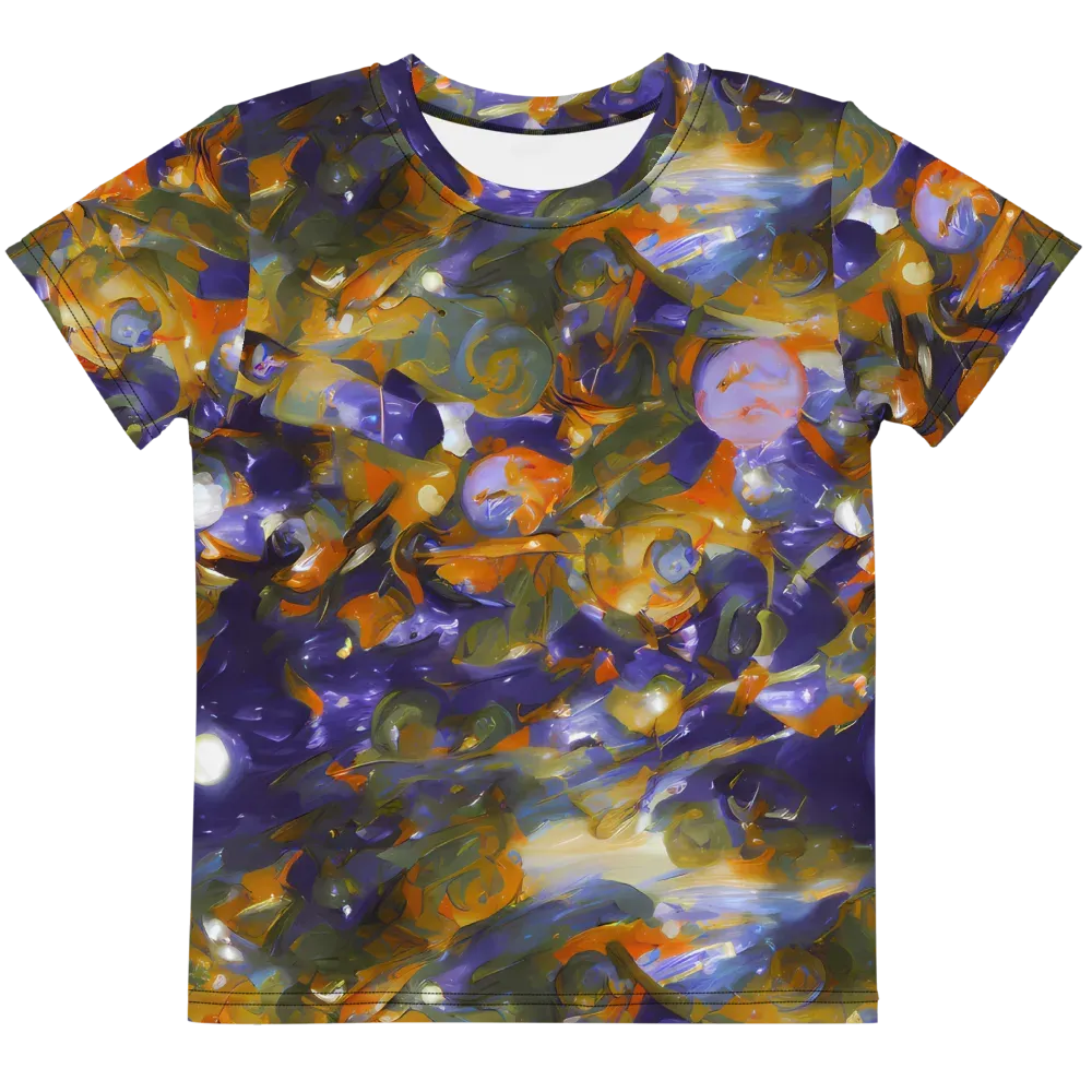 Electric Alchemy on Kids Crew Neck T-Shirt — Front